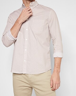 NWT【S】【$70】 *LAST Details about   New EXPRESS Men's Cotton Linen Lightweight Light Brown Shirt